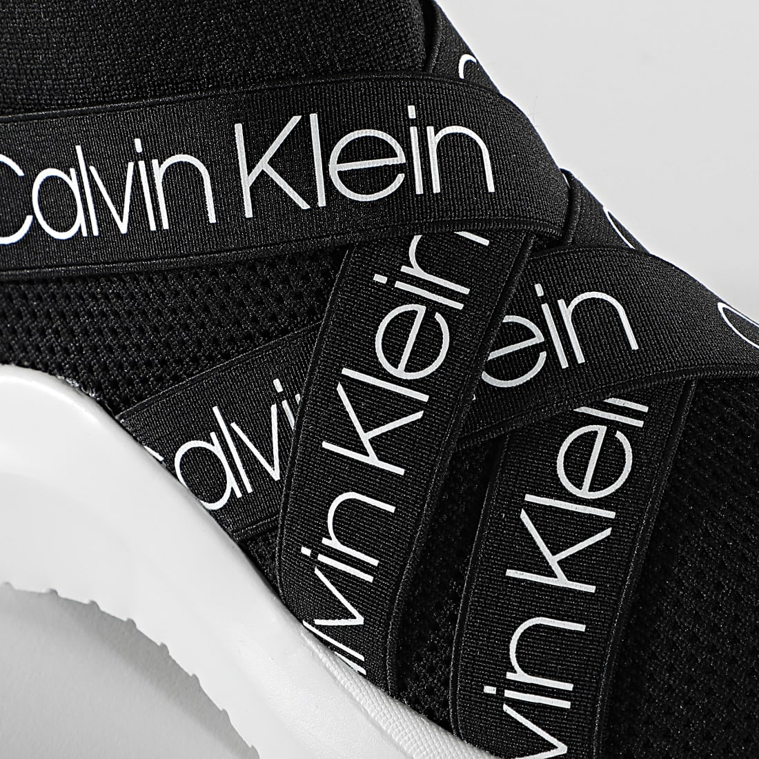 calvin klein umney knit sock sneaker